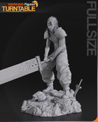 Zack Fair — Final Fantasy VII — Statue by NomNom