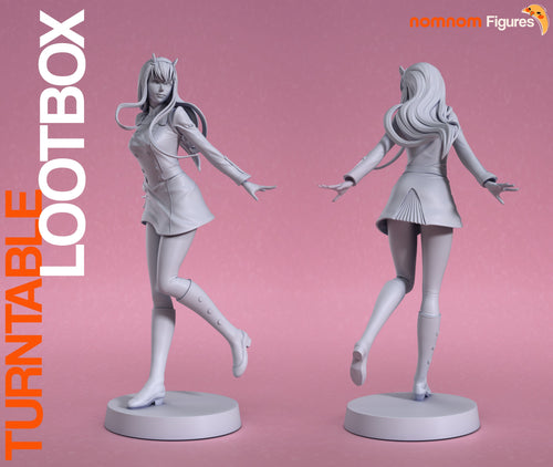 Zero Two — Darling in the FRANXX — Statue by NomNom