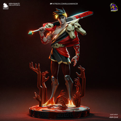 Zagreus — hades — Statue by Bulkamancer