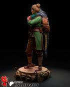 Zoe — split fiction — Statue by H3llcreator