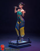 Zoey — kpop demon hunter — Statue by H3llcreator
