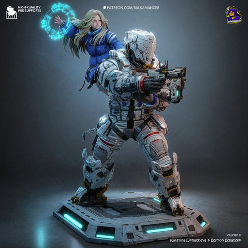 Pragmata — Statue by Bulkamancer