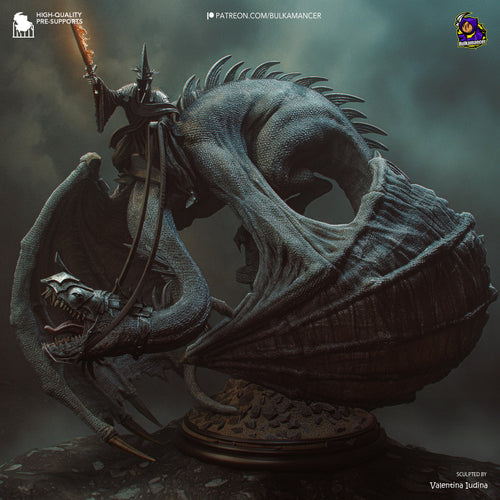 Witch King — lord of the rings — Statue by Bulkamancer
